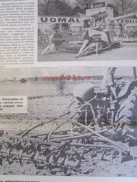 Koneviesti 1964 nr 10 -mm Maantie kelpoinen kitkaketju, Sadon tarkkaillu, Pikkukikkoja ja keksintöjä, Loimaan ja Ypäjän teollisuutta, 550 Autoa Japanista,