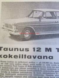 Koneviesti 1964 nr 4 -mm Kaksi syöttöjärjestelmää ja uusi rakenne, Maatalouskonekantamme kunnossapito, Lasivilla salaojaputkiston suojana, Kaivureiden kulutus