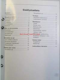 Volvo B7L Huoltokäsikirja ja lisäksi kuljettajan käsikirja B7L v.1999