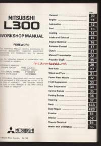 Mitsubishi  L 300 - Workshop Manual chassis