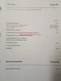 Daimler-Benz Werkstatt-Handbuch, Lastwagen-Motoren Werk Mannheim , Kuorma-auton moottorit Mannheimin tehtaalta,  huoltokäsikirja v.1967-, erillinen