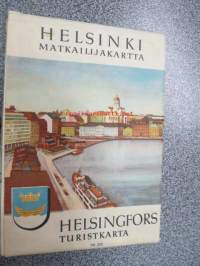 Helsinki matkailijakartta 1958 Turist karta, Tourist map