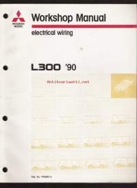 Mitsubishi L 300 `90 - Workshop Manual Electrical wiring