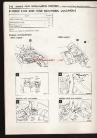 Mitsubishi L 300 `90 - Workshop Manual Electrical wiring