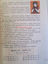 Laskutaito ja elämä A.1  Laskennon ja mittausopin oppikirja kansakouluille A-laitos kaupunkeja ja teollisuusseutuja varten 3-4 kouluvuosi