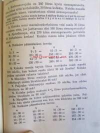 Laskutaito ja elämä A.1  Laskennon ja mittausopin oppikirja kansakouluille A-laitos kaupunkeja ja teollisuusseutuja varten 3-4 kouluvuosi