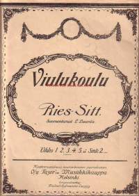 Viulukoulu - Yhteiskappaleita kahdelle viululle (Vihko 3)