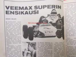 Vauhdin Maailma 1971 nr 12 -mm. Baja 1000 kilpaa skorpionien kanssa, Jackie Stewart heittää huulta, 6 kylmää tuntia Berliinissä 16 eri moottoriveluokkaa, Onko