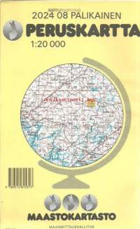 Palikainen - 2024 08  Peruskartta 1 : 20 000  kartta