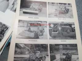 Schmidt työkoneita Unimog-ajoneuvoja varten -myyntiesite