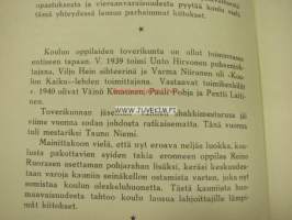 Warkauden tehtaan ammattikoulu lukuvuodet 1939 ja 1940 V ja VI