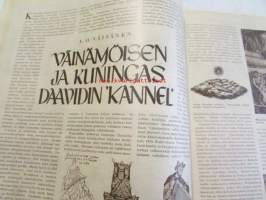 Suomen Kuvalehti 1951 nr 8, Olli Ohtomies: Marsalkan luona viime keväänä, A. O. Väisänen: Väinämöisen ja kuningas Daavidin ´kannel´