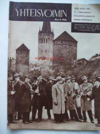 Yhteis Voimin - Osuuskassaväen kuvalukemisto 1956 nr 11 - Eesti elää yhä, automatisointi, Atlantin ilmasilta, meren ahertajat