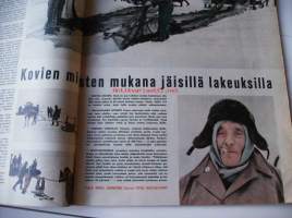 Yhteis Voimin - Osuuskassaväen kuvalukemisto 1960 nr 4  - Suomen metsätalous, talvikalastus, syövän arvoitus, caspar Hauser, Englannin kanaaliuinti, alokas