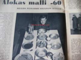 Yhteis Voimin - Osuuskassaväen kuvalukemisto 1960 nr 4  - Suomen metsätalous, talvikalastus, syövän arvoitus, caspar Hauser, Englannin kanaaliuinti, alokas