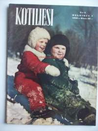 Kotiliesi 1953 nr 3 - nykyaikainen pyykkitupa,  kansakoulu kasvattaa, pidä pukusi puhtaana, vohvelipannu