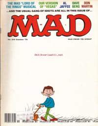 Englanninkielinen MAD, October 1979. No 210.