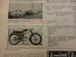 Koneviesti 1958 / 4 . 26.2.1958 sis. mm. seur. artikkelit / kuvat; Koeajo Fiat 500.Massey-Ferguson 65 traktori.Traktorireki,pohjoissuomalainen malli.ym
