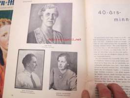 Husmodern 1939 nr 5 - Organ för Finlands Svenska Marthaförbund 1899-1939 40 år -muistelmia ja artikkeleita Marttatoiminnan vaiheista