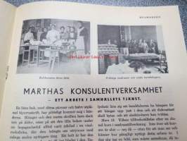 Husmodern 1939 nr 5 - Organ för Finlands Svenska Marthaförbund 1899-1939 40 år -muistelmia ja artikkeleita Marttatoiminnan vaiheista