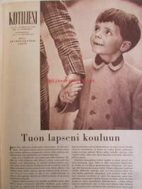 Kotiliesi 1958 nr 16, Kirsti ja Sakari Laine Huhmarin tila Nurmijärvellä, mitä tie tuo? Nivankylä Kuhmon perukoilla, Uusia talouden apukeinoja,