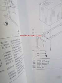 Bang &amp; Olufsen Beovision 5000 / 5500 / 7000 / 7700 / 8000 / 8800 / 9000, TV System -Huolto-ohjekirja, katso tarkemmat tyyppimerkinnät kuvista