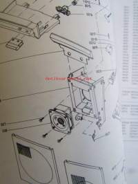 Bang &amp; Olufsen Beovision 5000 / 5500 / 7000 / 7700 / 8000 / 8800 / 9000, TV System -Huolto-ohjekirja, katso tarkemmat tyyppimerkinnät kuvista