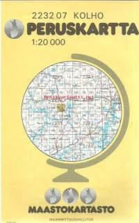 Keurusselkä  - 2232  07  Peruskartta 1 : 20 000  kartta