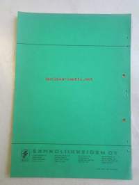 Sankoh C 124 N Auto-reverse -Huolto-ohje ja varaosaluettelo