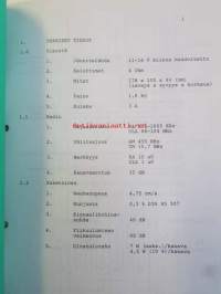 Telestar CS-6020 -Huolto-ohje ja varaosaluettelo