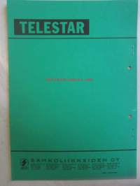 Telestar CS-6020 -Huolto-ohje ja varaosaluettelo