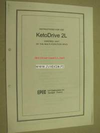 KetoDrive 2L control unit of the multi-function head -instructions / käyttöohjekirja