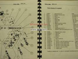 Keto-750 series 2000 harvester spare parts catalogue -varaosakirja