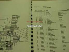 Keto-750 series 2000 harvester spare parts catalogue -varaosakirja