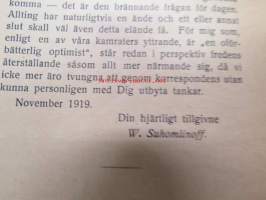 Brev till min emigrantkamrat I