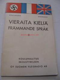 Vieraita kieliä Främmände språk. Kouluradiovihko II