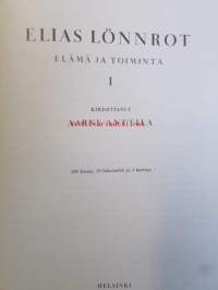 Elias Lönnrot elämä ja toiminta