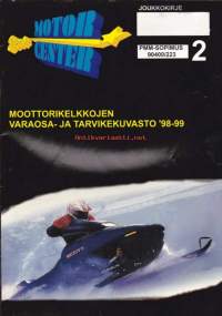 Euro Motor Center - Varaosa- ja tarvikekuvasto, moottorikelkat. 1998-99. Mainosesite