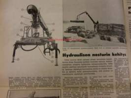 Koneviesti 1968 / 25. 11.12.1968. sis mm,Uutta metsäkalustoa Volvolta.Koneviestin sisältö 1968.TraktorikompressoritUudet Audit.Kokeilimme moottorisahoja.Welger