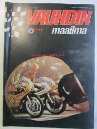 Vauhdin maailma 1974 nr 12 -mm. Lentävän roskan polttouuni &quot;Pollution Packer Rocket&quot;, Entä nyt, Leo Kinnunen, Maailman mestarit ja harjoitusten mestarit ovat