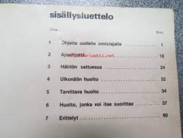 Toyota Hi-Lux -käyttöohjekirja