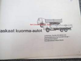 Mercedes-Benz kuljettajatietoutta (raskas kalusto) - MB historiaa ja teknistä tietoutta