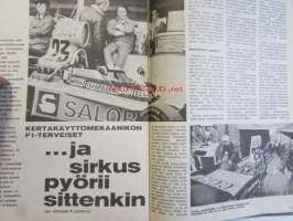 Vauhdin Maailma 1974 nr 9 -mm. Heikki Mikkola maailmanmestari, Sumbea Avanger Tiger 1600 Ratatiikeri, Kerrankin kapinaa Keimolassa, XXVI Hämeenlinna ajot