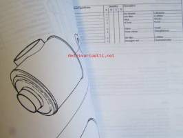 Scania power industrial diesel parts catalogue, No 18806, 9 industrial engine, EN. 5119902-