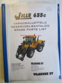 Wille 655c varaosaluettelo, reservdelskatalog, spare parts list, valmistenumerosta 119001 eteenpäin, tillverkningsnummer, production number