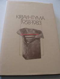 Kirjayhtymä 1958-1983. Historia+bibliografia