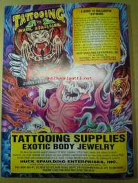 Outlaw biker Tattoo revue nro 50 Special Silver Edition