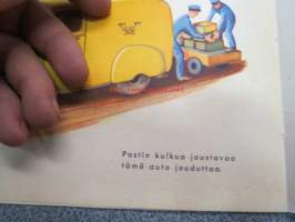 Auto - Kuva-Kirja Oy:n 1950-luvun todella nostalginen autoaiheinen kirja eri malleineen ja loruineen