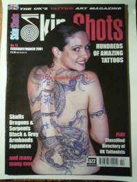 Skin Shots - The UK&#039;s tattoo art magazine no 13