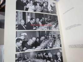 Scankraft 30-vuotis juhlakokous Helsinki 1962 -kokouksen valokuva-albumi, joka teetetty juhlavieraille, ammattikuvaajan korkealuokkaisia otoksia tehtaista, mm.